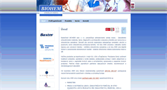 Desktop Screenshot of biohem.sk